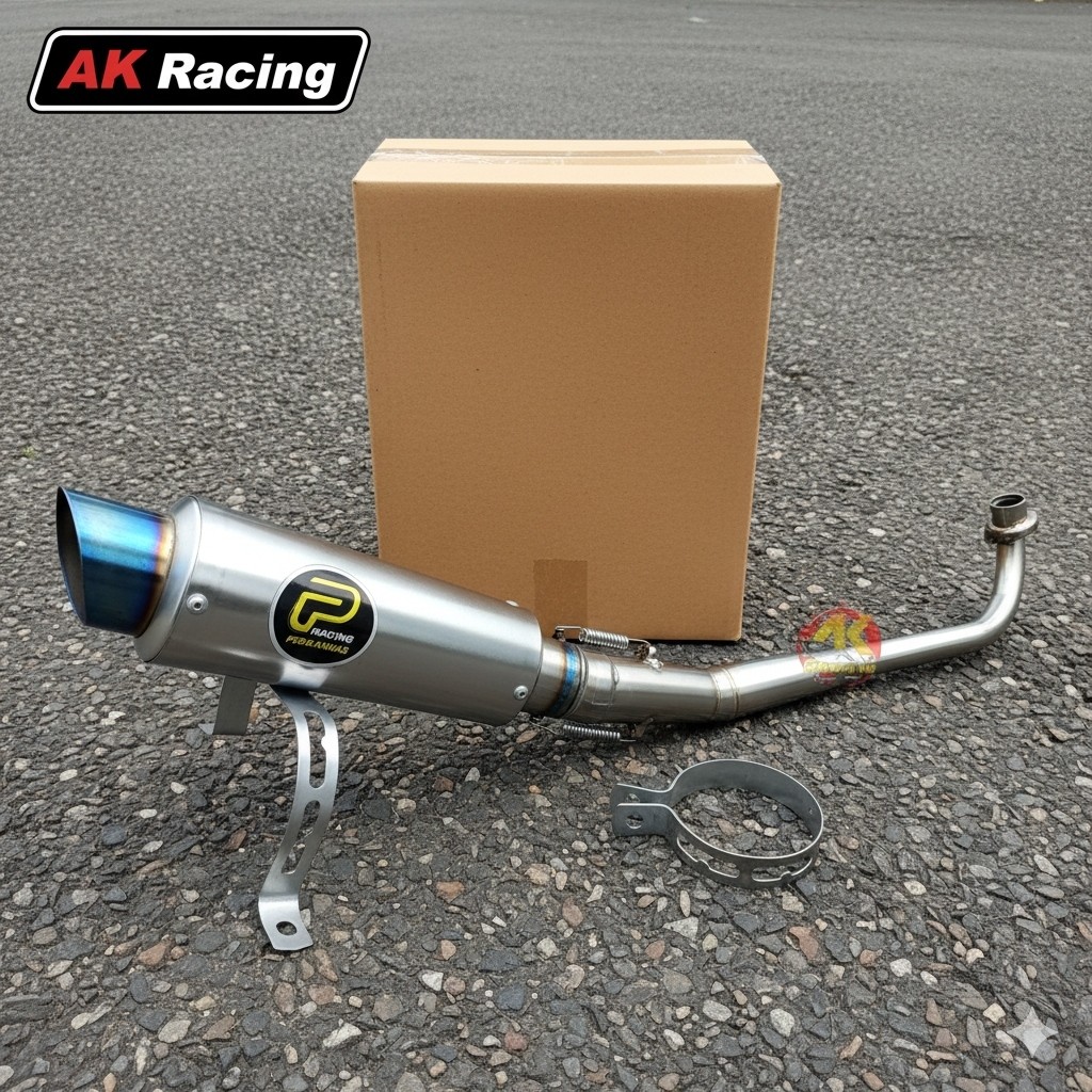 Knalpot Racing PEKAJAMAN Type Motor Supra Jupiter Revo Blade Karisma Vega Cripton C70 Win Grand lege