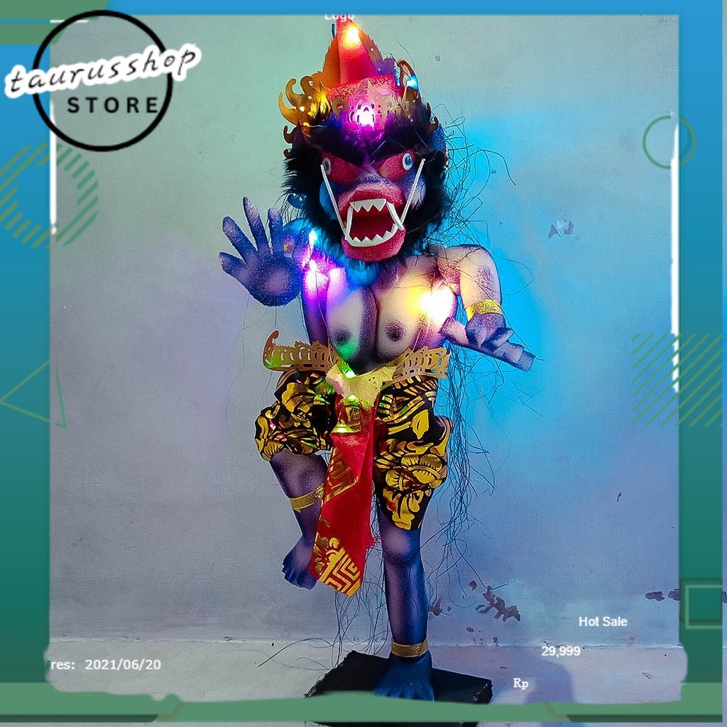 TSS ogoh ogoh mini bali isi lampu rangda