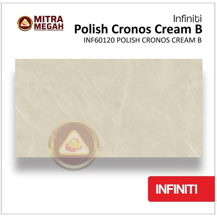 KERAMIK GRANIT INFINITI 60X120 POLISH CRONOS CREAM B