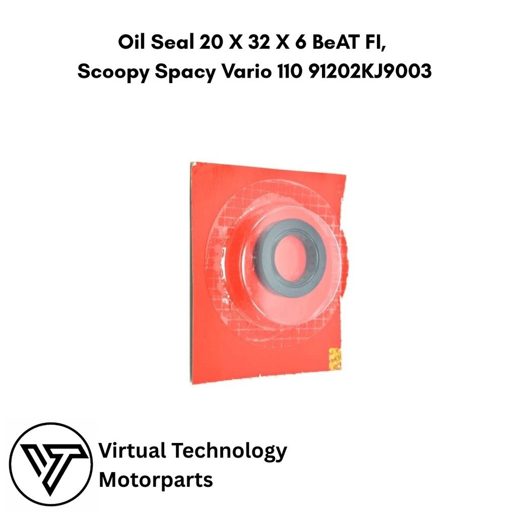 Oil Seal 20 X 32 X 6 BeAT FI, Scoopy Spacy Vario 110 91202KJ9003