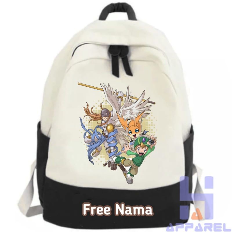 TAS RANSEL ANAK DIGIMON PATAMON