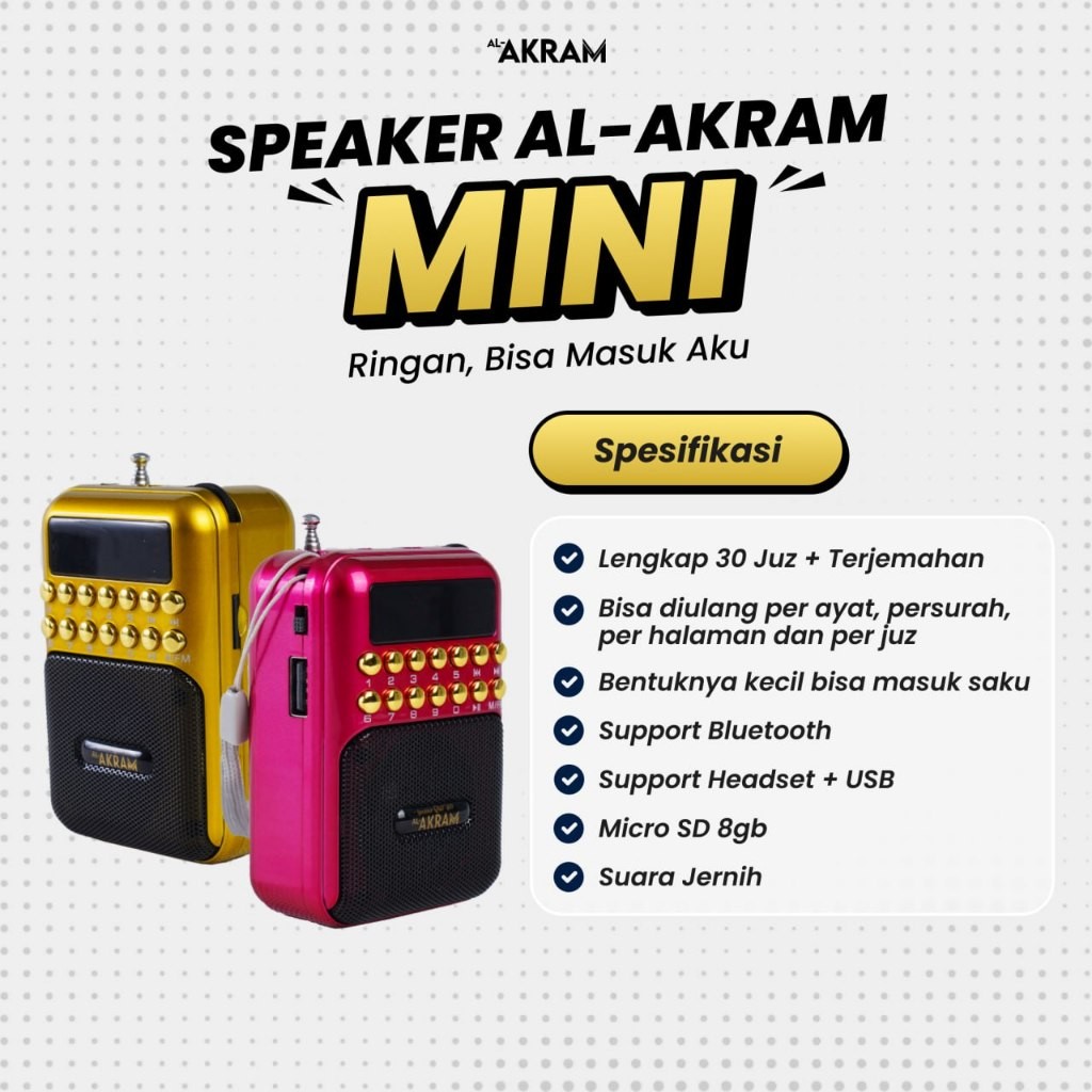 VERSI TERBARU - Speker Spiker Speaker Murottal Murotal Alquran Al-Quran Qur'an Digital Hafalan Hapal