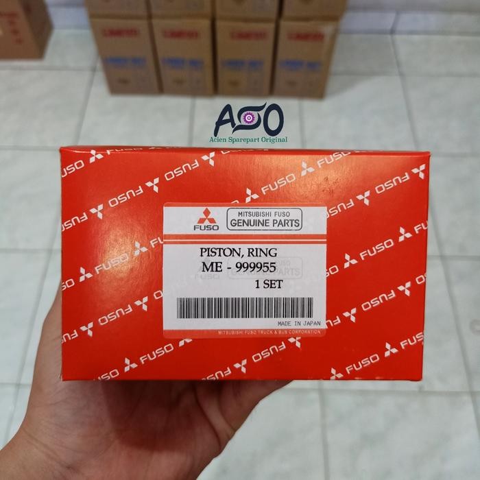 Baru Ring Piston Set Fuso Fighter PS190 PS 190 6D16 Terlaris