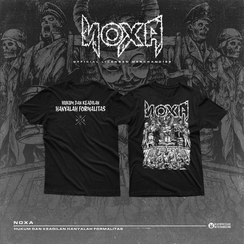 (COD) NOXA hukum - Tshirt ORIGINAL official Released By deathpressive