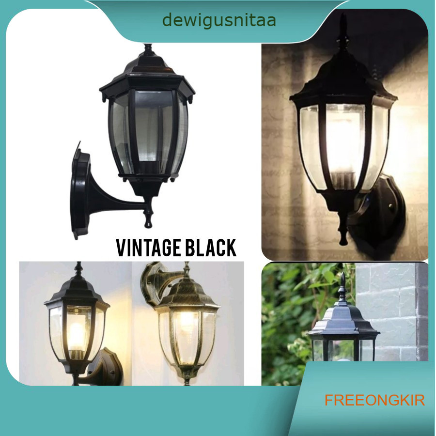 LAMPU Dinding Antik/ LAMPU Klasik Outdoor/ LAMPU Pilar/ LAMPU Taman