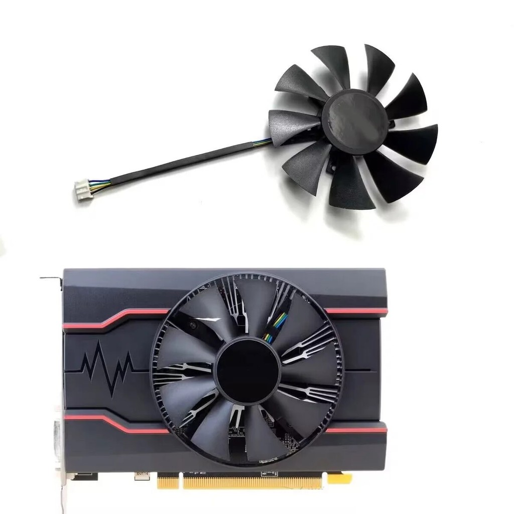 New cooling fan 85MM 4pin GA91A2H suitable for Sapphire RX 550 560 460 R7 360 graphics card cooling 