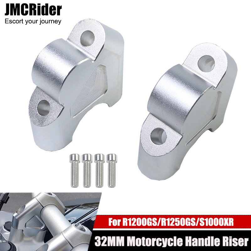 For BMW R 1200 GS LC R1200GS Adventure ADV R1250GS S1000XR Motorcycle Handlebar Riser 32MM Drag Hand