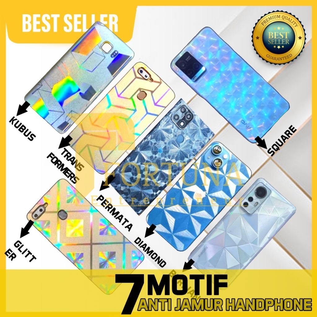 COD Garskin Gliter Terasparan Anti Jamur Anti Scratch OPPO A16K/A16E