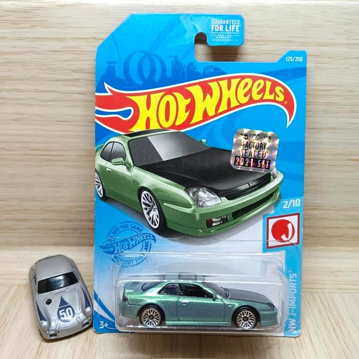 hot wheels 98 honda prelude hijau exclusive recolor SWO86
