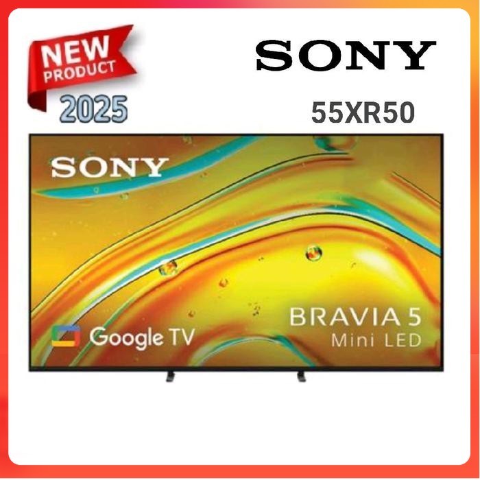 SONY 55XR50 / K-55XR50 BRAVIA 5 MINI LED 4K GOOGLE TV 55 Inch 2025 Series