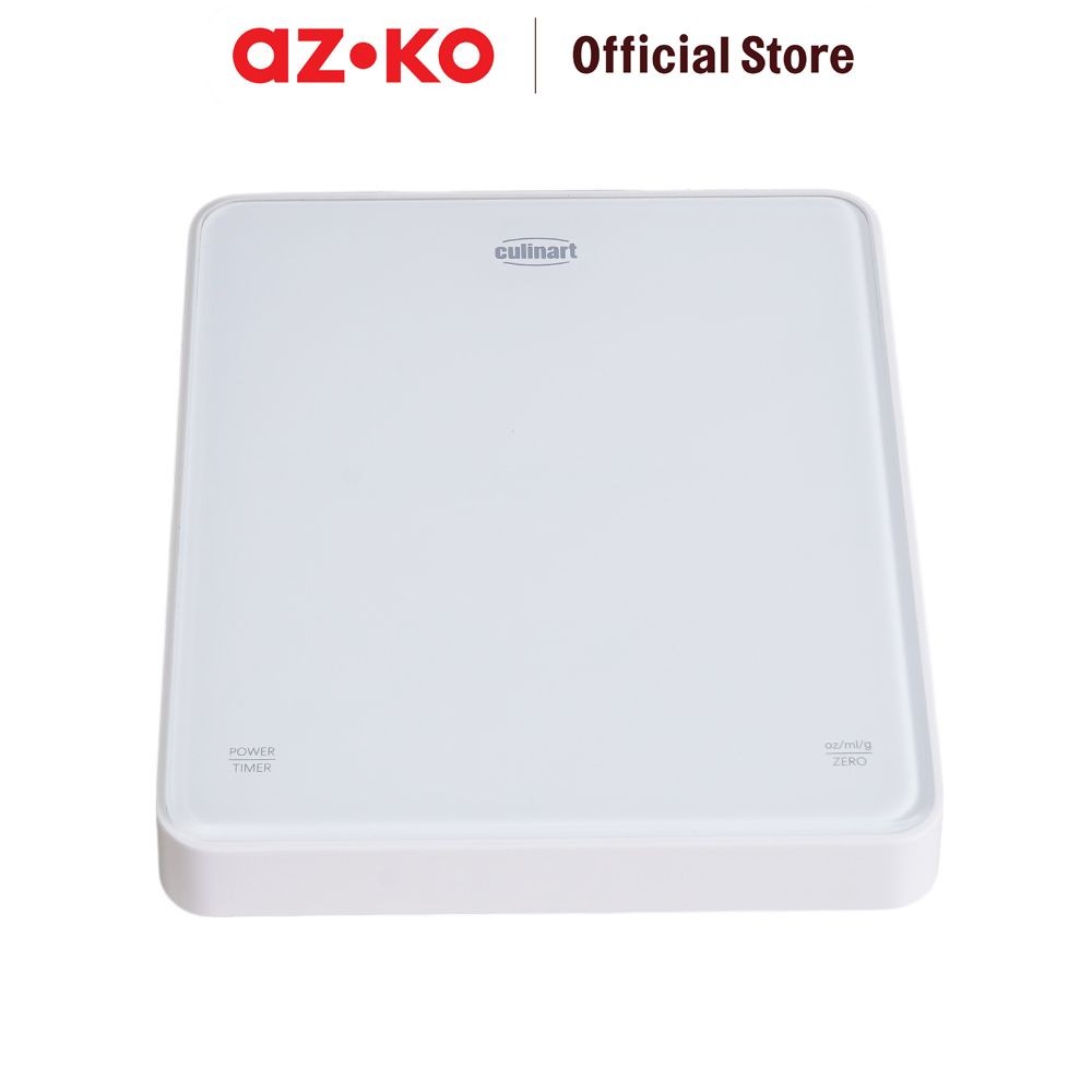 AZKO Culinart Timbangan Biji Kopi Rechargeable - Putih Coffee Scale Timbangan Kopi Digital Scale Cof