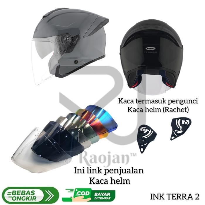 Kaca helm INK TERRA 2 Visor helm INK TERRA 2