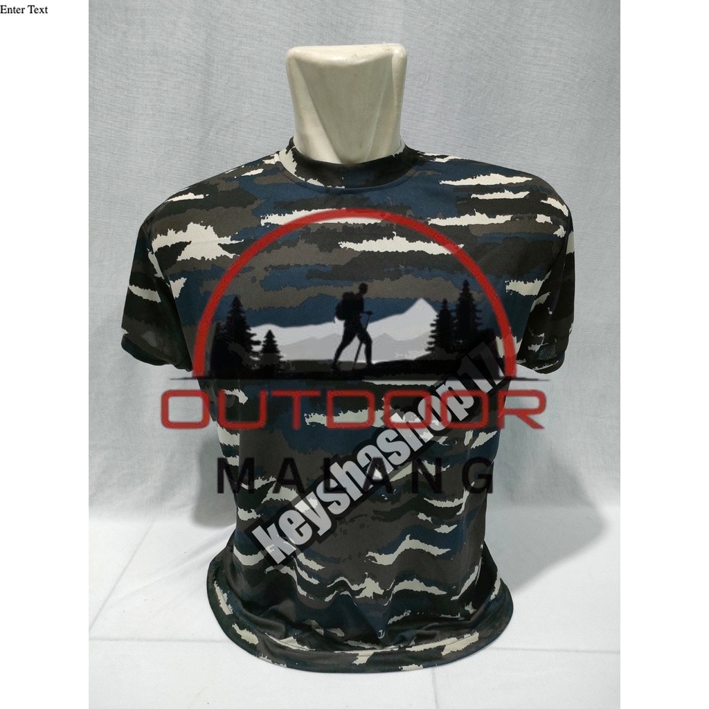 Kaos TNI AL || Kaos loreng TNI AL bahan jersey dryfit model tangan pendek