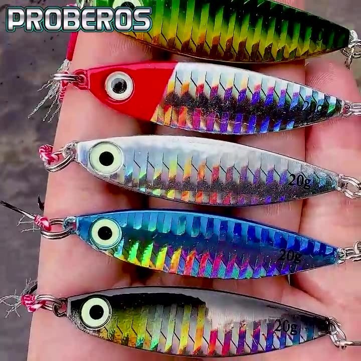 Umpan Pancing Metal Jig – Lure Jigging Laut Dalam untuk Predator Besar