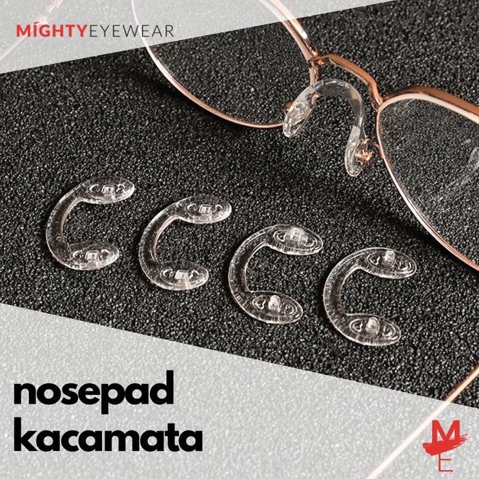 Nosepad Baut SAMBUNG silikon Bantalan Hidung Kacamata nosepad 1 pc