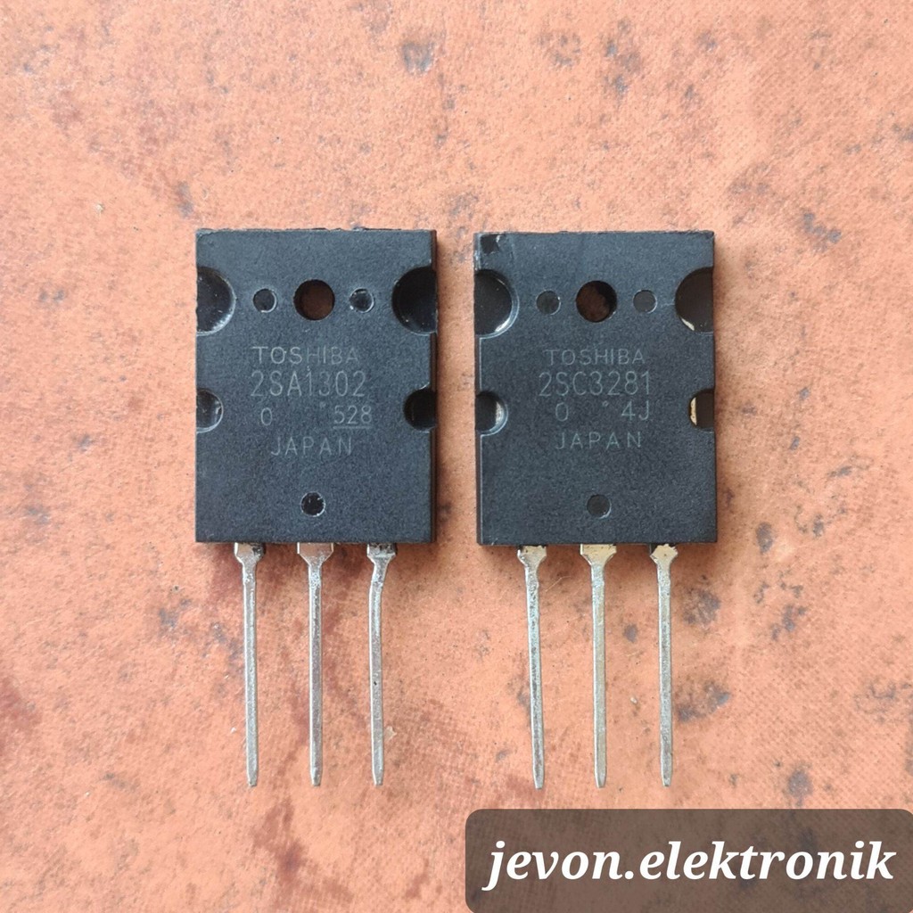 IC Toshiba 2SA1302 2SC3281 1 SET Japan Transistor SA1302 SC3281 2SA SA 1302 SC 3281