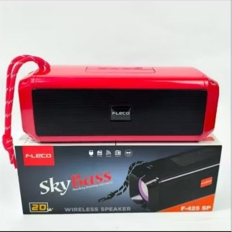 RB 590 FLECO F-425 SP Speaker/ salon  Wireless Sky Bass /Speaker Bluetooth Powerful barang ori