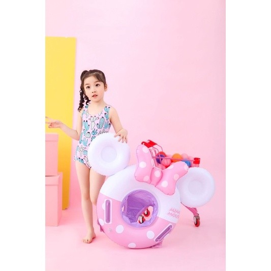 Ban Renang Anak Mickey Minnie Unicorn Flamingo | Pelampung Ban Anak Lucu