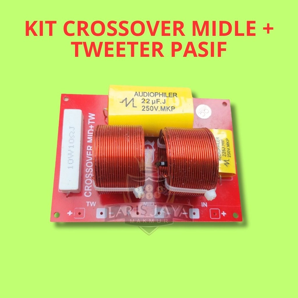 CROSSOVER PASIF MIDLE PLUS TWEETER CROSOVER MID + TWETER