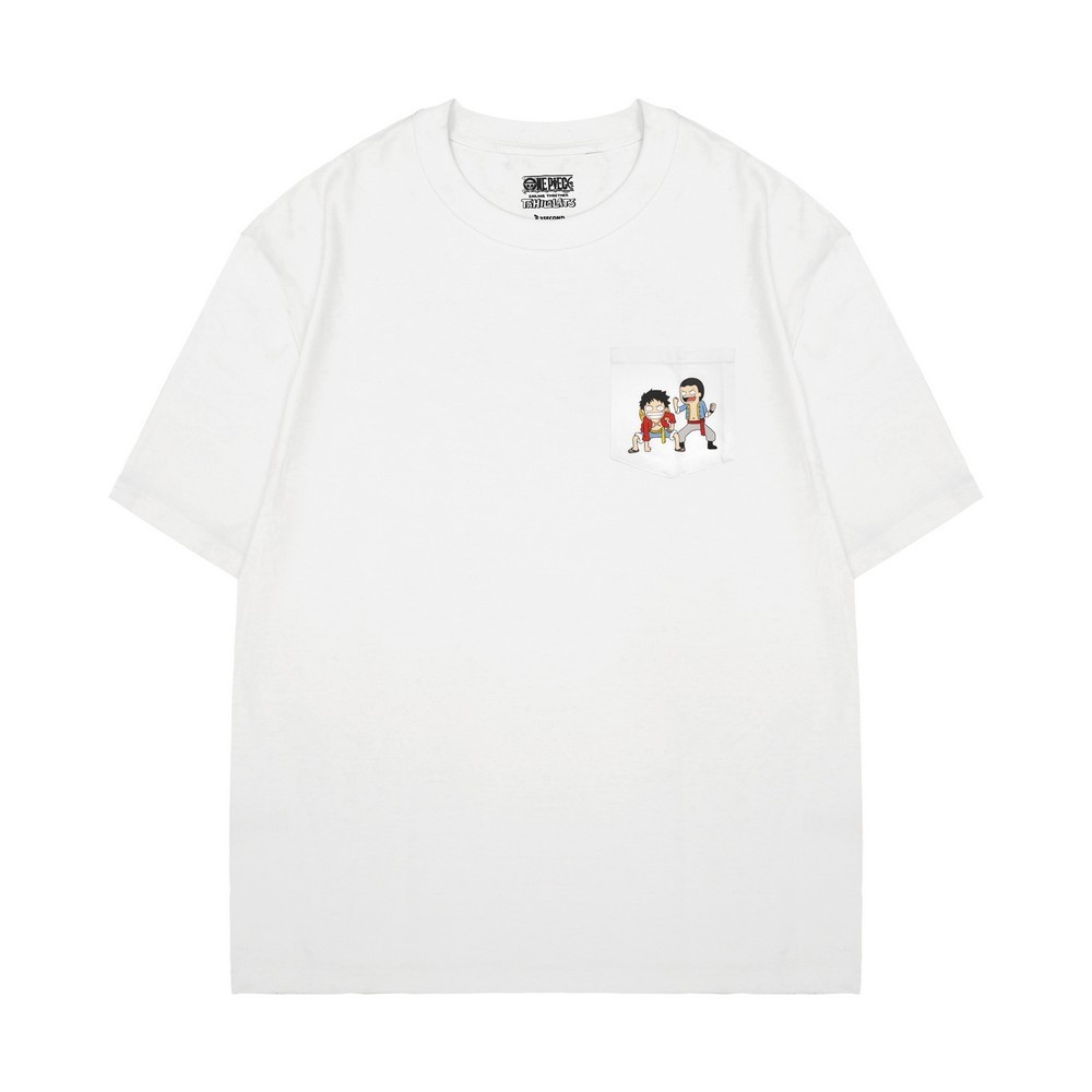 Kaos 3Second x One Piece x Tahilalats Kaos Pria Lengan Pendek Relaxed Fit Jordan 480825