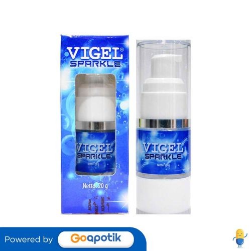 Vigel Sparkle Lubricating Gel 20 Gram Tube