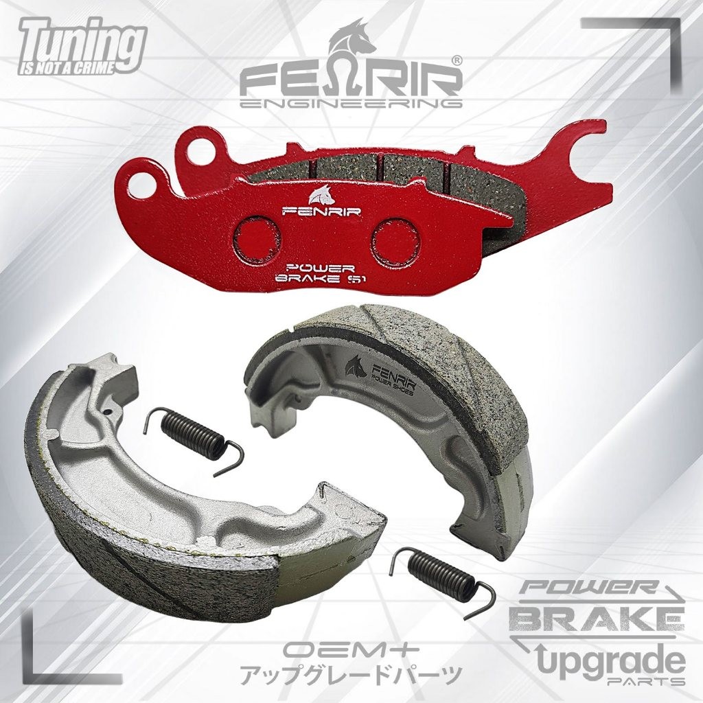 Kampas Rem Verza Lama - Fenrir Ceramic Fusion Harian Balap Touring