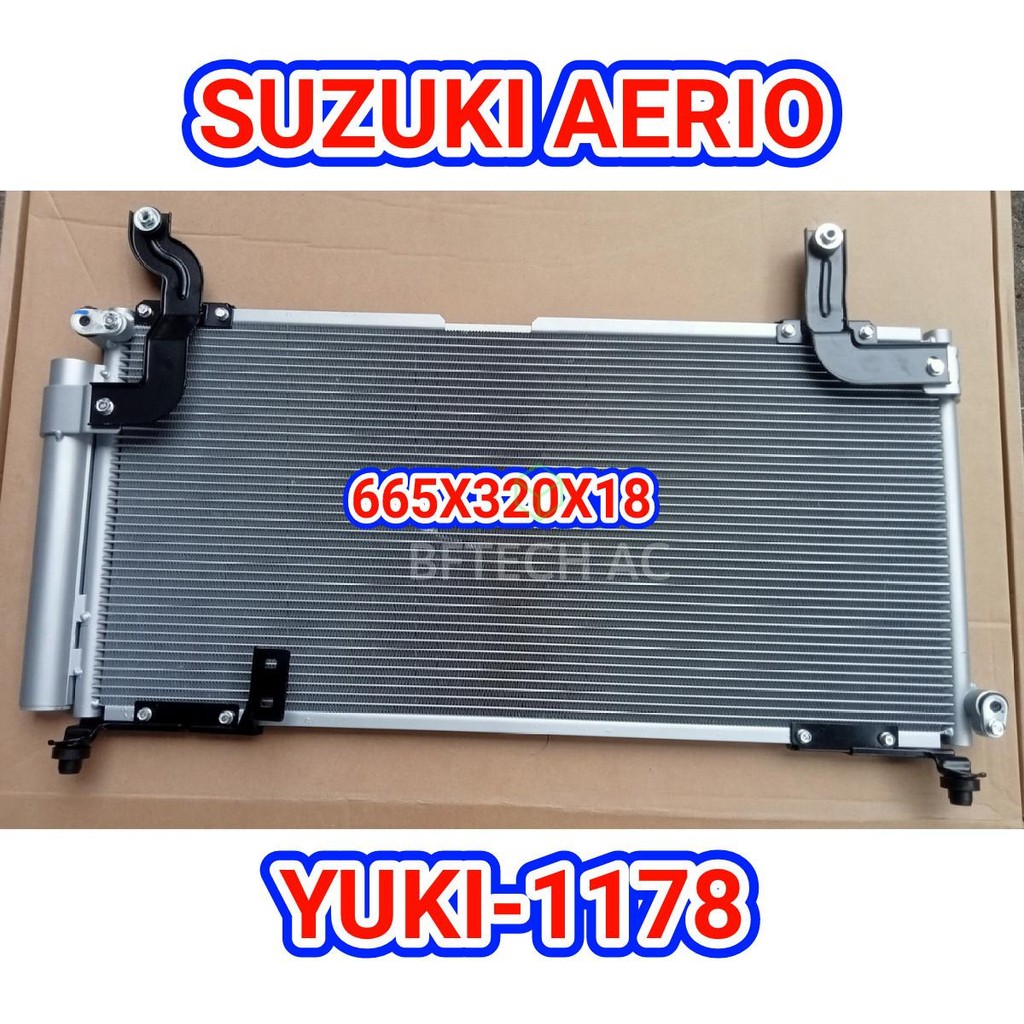Condensor Suzuki Aerio Yuki Kondensor AC mobil Bftech