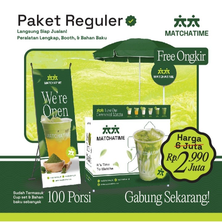 [  ESPERAZA ] Franchise Minuman Matcha Terlaris 2025 MatchaTime