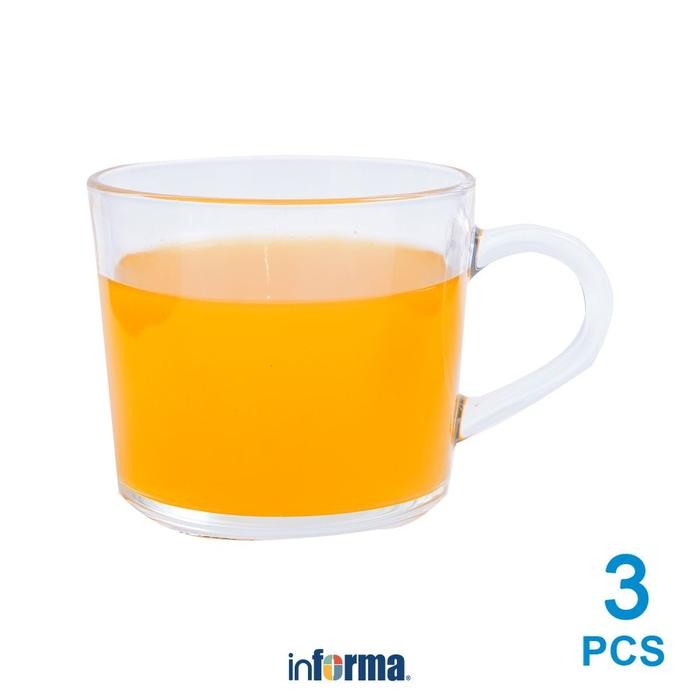 APPETITE 420 ML SET 3 PCS GINNAN GELAS