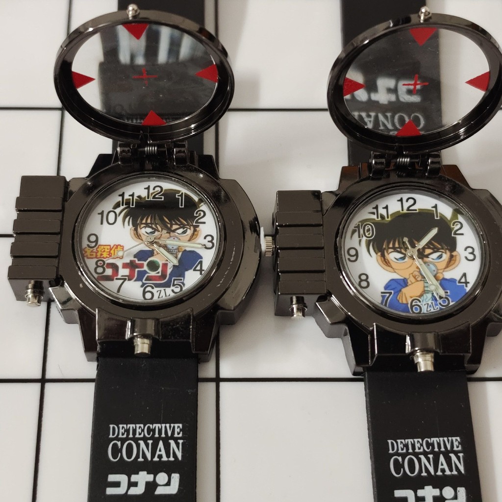 Detective Conan Watch Same Style Infrared Watch Student Toy Electronic Watch Cartoon Multifunctional
