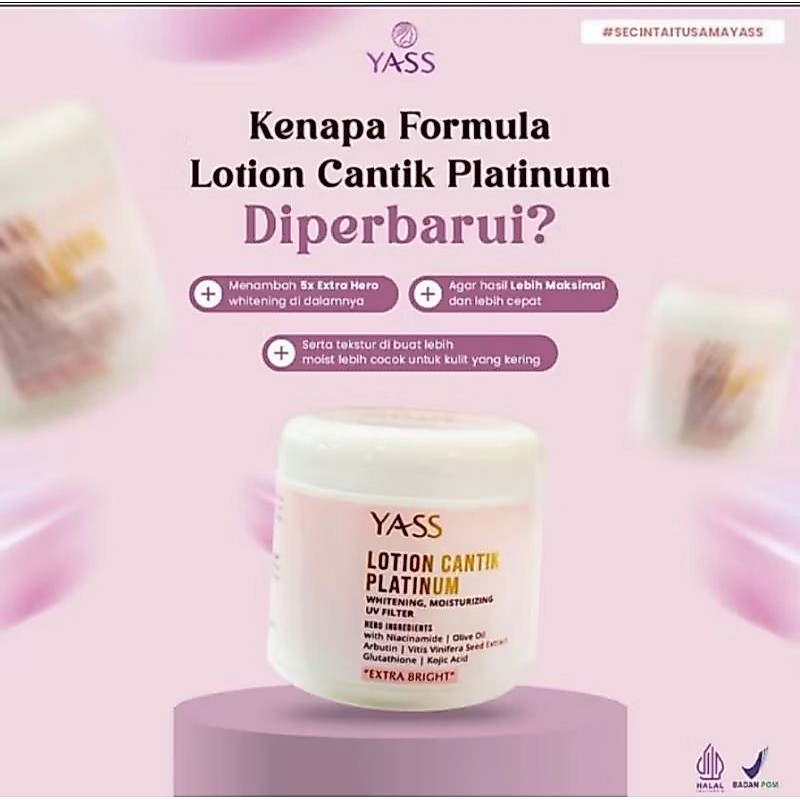 HB YASS LOTION CANTIK