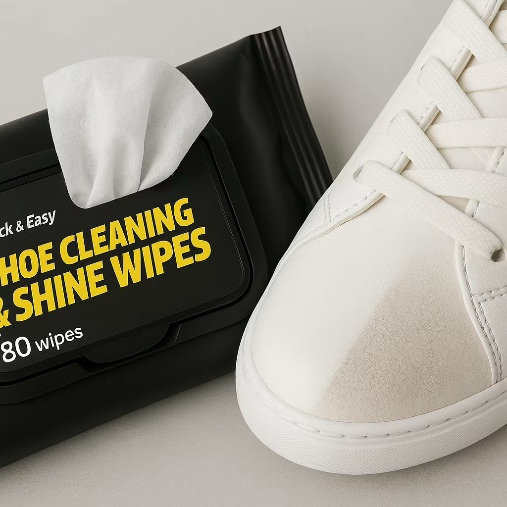 INSTAN DENPASAR Tisu Basah Pembersih Sepatu isi 60 Lembar Tissue Sepatu Tissue Basah Lap Sepatu Tisu