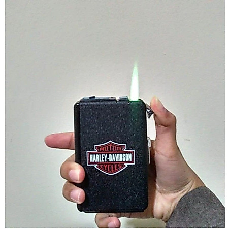 Kotak Rokok Plus Korek Api Motif HD