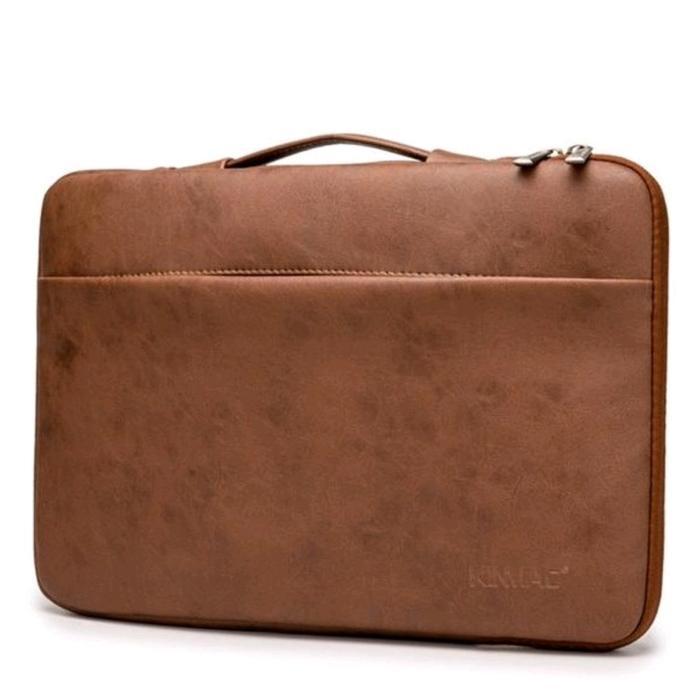 Kinmac PU Leather Tas Laptop Kinmac 14 inch