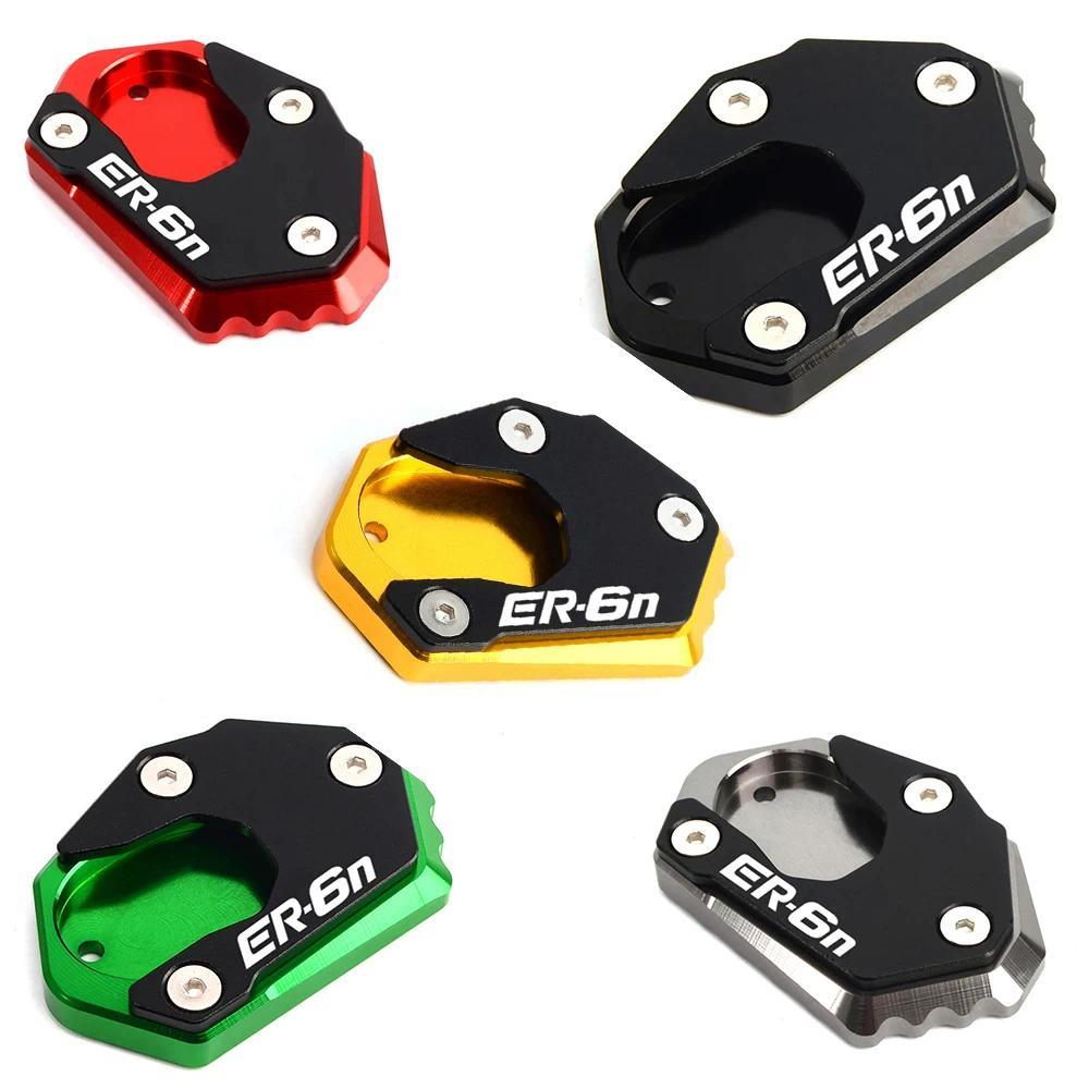 Untuk ER-6N er6n 2009-2013 2014 2015 2016 Aksesoris Motor Bantalan Ekstensi Penyangga Samping Standa