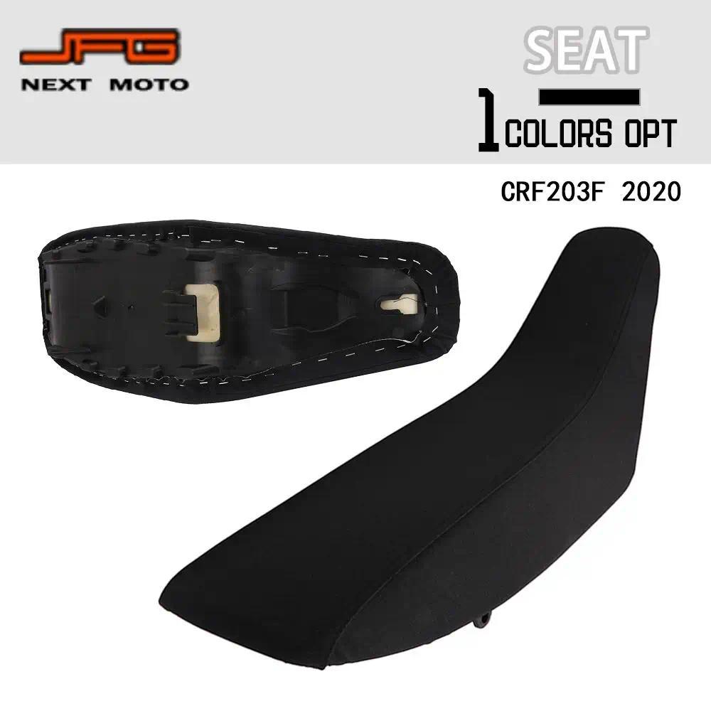 For HONDA CRF230F 2020 Motorcycles Black Flat Tall Foam Seat Driver Passenger Seats Off-Road Electri