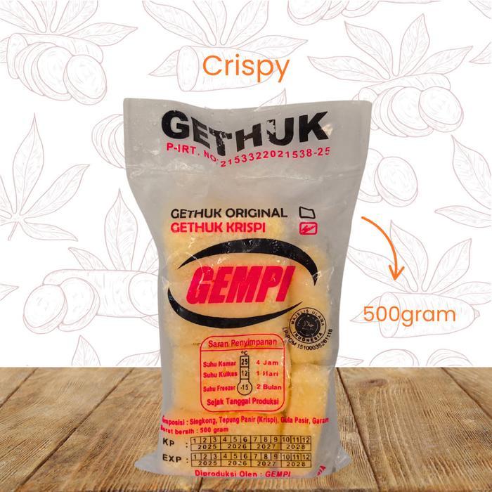 Getuk Singkong Frozen Langsung Goreng Camilan Sehat Mengeyangkan Oleh-oleh Khas Jawa Tengah - Crispy