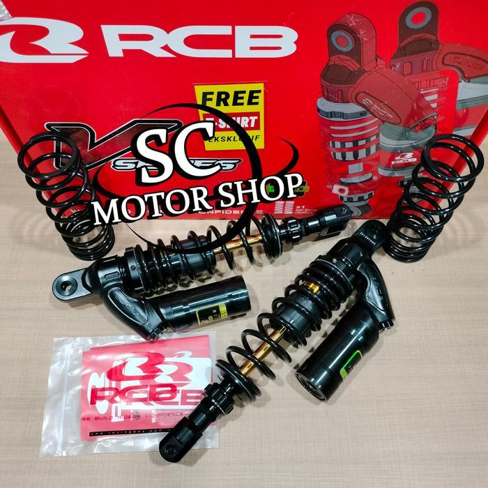 Shock RCB premium VD black series 360mm click rebound adv - pcx 160 - yellow/gold
