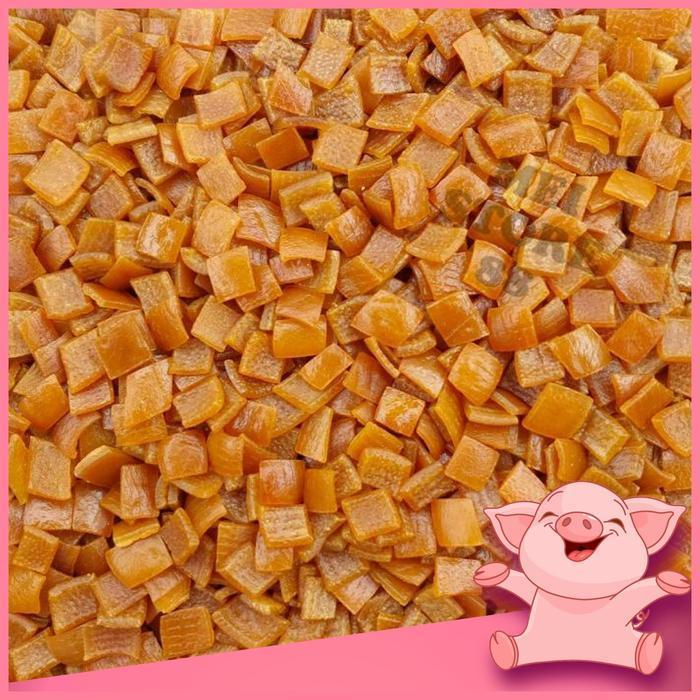 Kerupuk Rambak Babi / Krupuk Kulit Babi Mentah Super 1 Kg / 1000 Gram / Instant - 1/4Kg