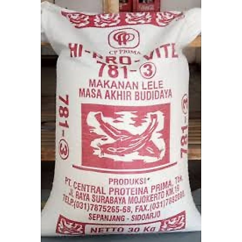 PELET PAKAN IKAN HI PROVIT 781-3 1 KG