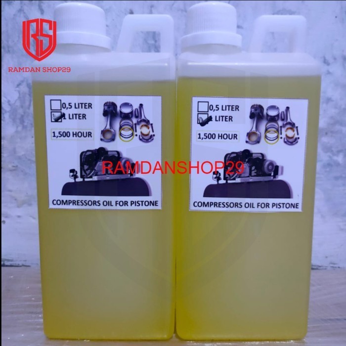 RETBO.ID Oli Kompresor Angin Piston 1 Liter