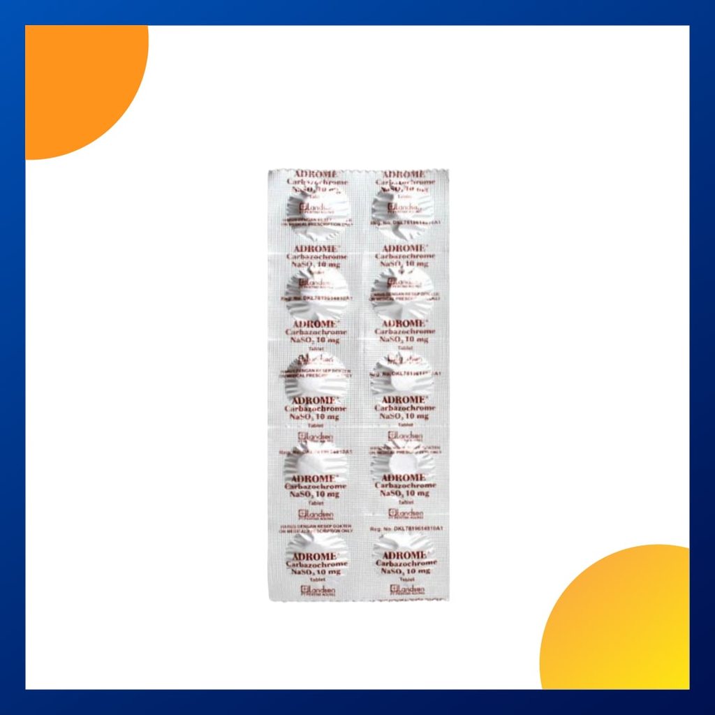 ADROME 10 MG 1 STRIP @ 10 TABLET