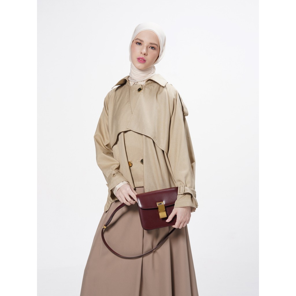 Aleza - Irene Trench Outer Latte
