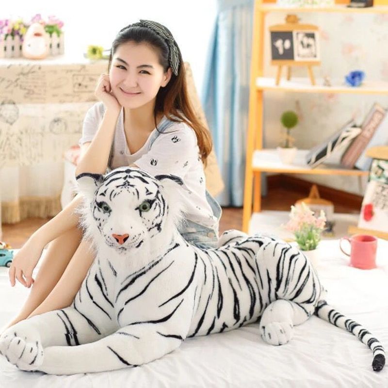 Boneka harimau, harimau boneka, mainan boneka, bantal harimau kecil, boneka isi, hadiah ulang tahun 