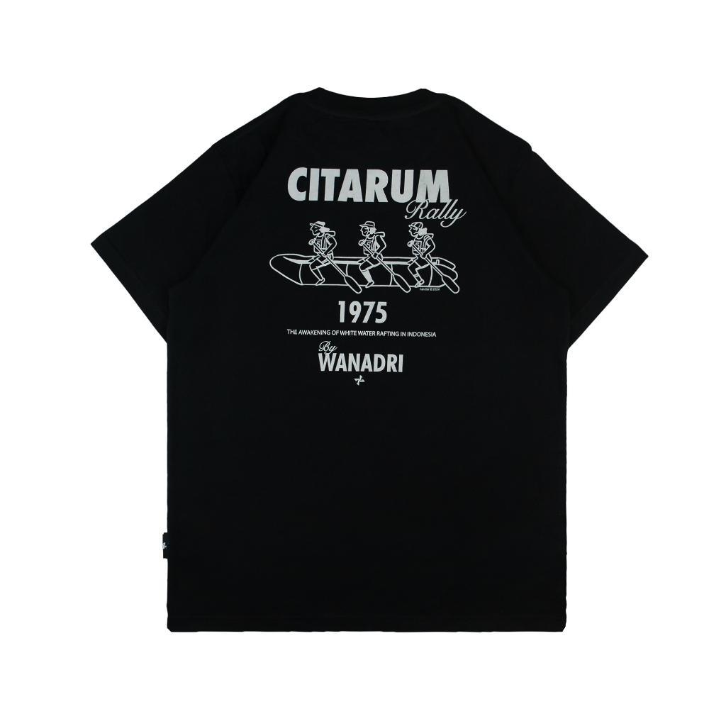 Kaos Citarum Rally l Wanadri BLACK-NAVDAR Combed Panjang Sablon T-Shirt # KaosOlahraga # Nyaman Berg