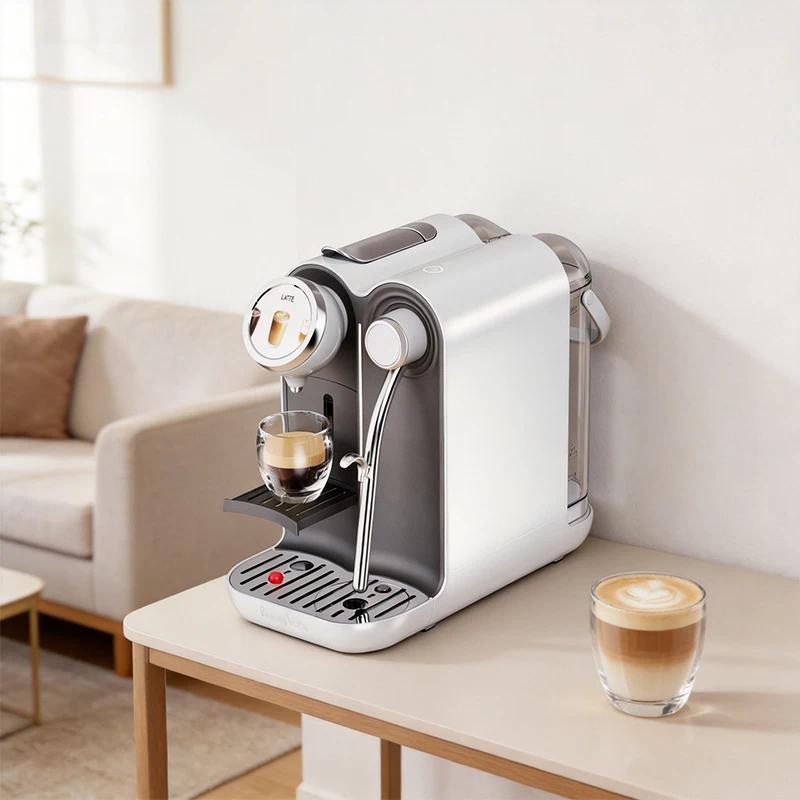 Dual Boiler Fully Automatic Espresso Coffee Espresso Machine Capsule Coffee Maker Machine for Home