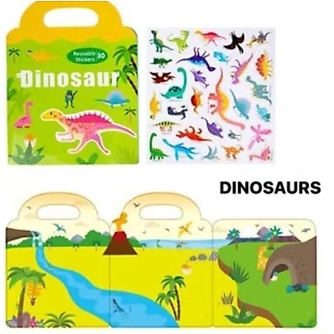 BUKU PUZZLE MAGNET JIGSAW / MAGNETIC PUZZLE BOOK / BOOK STICKER PUZZLE Paper