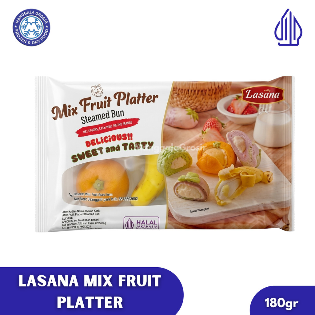 Lasana Mix Fruit Platter | Mix Platter Buah bakpao 180gr