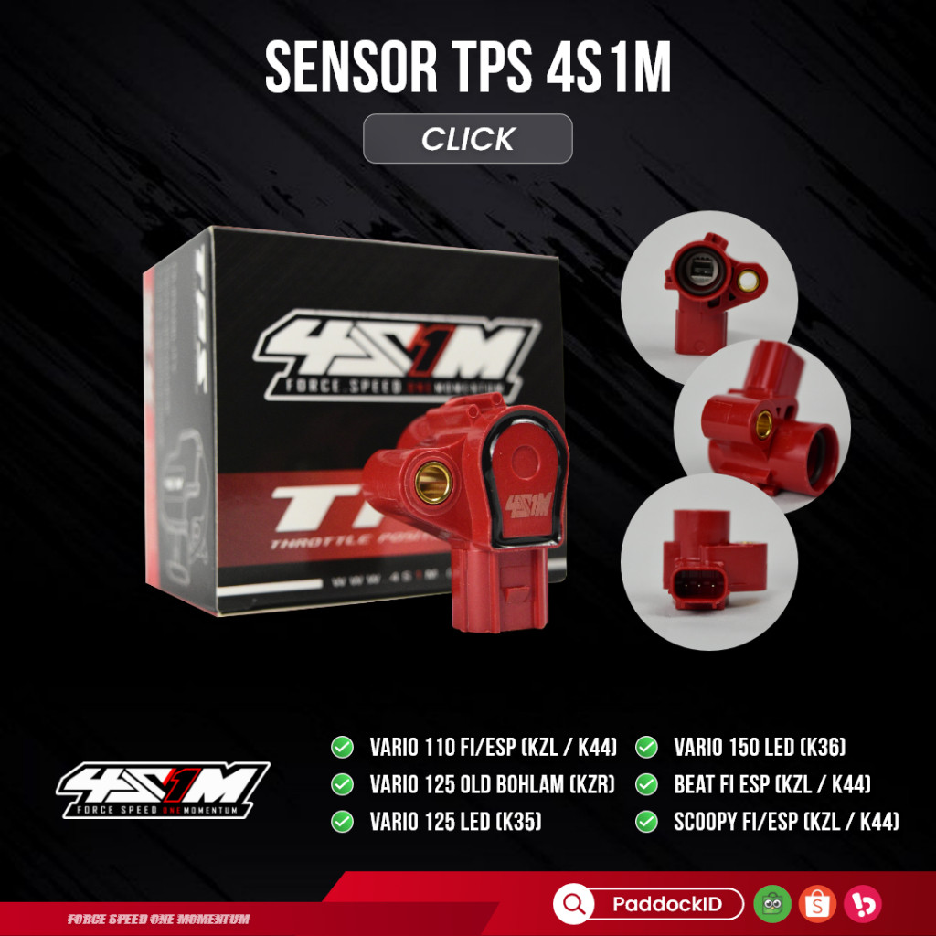 TPS VARIO, BEAT FI, SCOOPY FI - 4S1M ORIGINAL