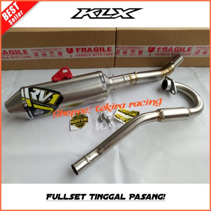 Knalpot Racing Norifumi RV1 RV 1 Klx 150 S L G BF Dtracker Crf 150 L Crf150 Wr 155